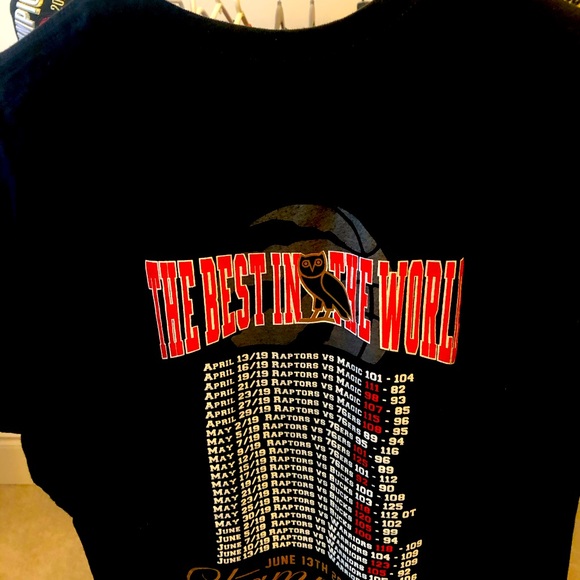 OVO Raptors Championship Best in The World Tee - Picture 2 of 5